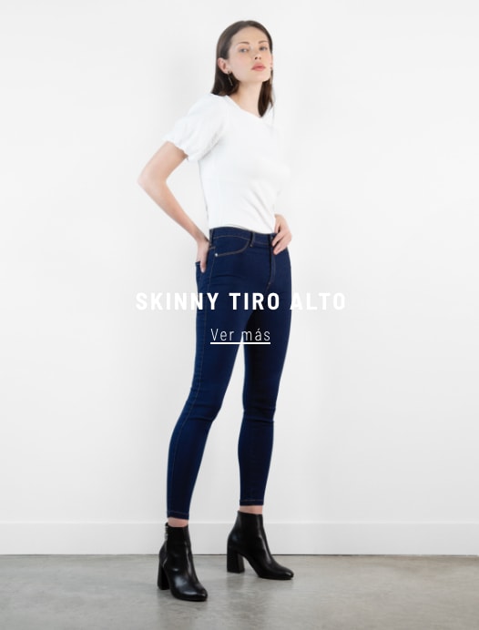 Banner Denim- Mujer - Skinny tiro Alto desktop